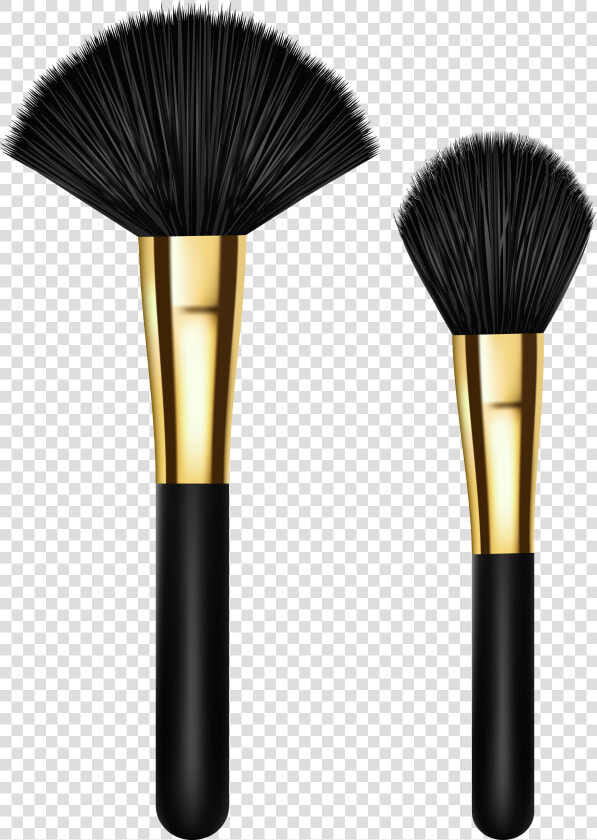 Face Brushes Transparent Image   Makeup Brushes Png Transparent  Png DownloadTransparent PNG