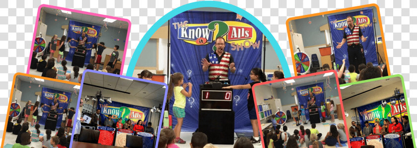 Jazzi Shows The Know It Alls Show Banner   Fun  HD Png DownloadTransparent PNG