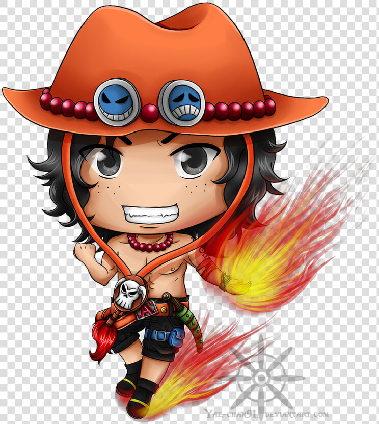 Image Gallery One Piece Chibi Ace   Même One Piece Ace  HD Png DownloadTransparent PNG