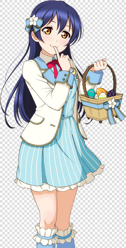 Love Live Umi Sonoda Nico Yazawa Easter Set Event Cards   Love Live Umi Png  Transparent PngTransparent PNG