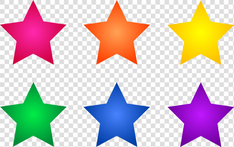 Clipart Stars Free Images 2 Clipartbarn New Year Clip   Colorful Stars Clip Art  HD Png DownloadTransparent PNG