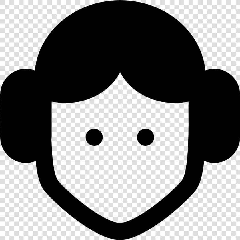 Leia Icon   Star Wars Leia Icon  HD Png DownloadTransparent PNG