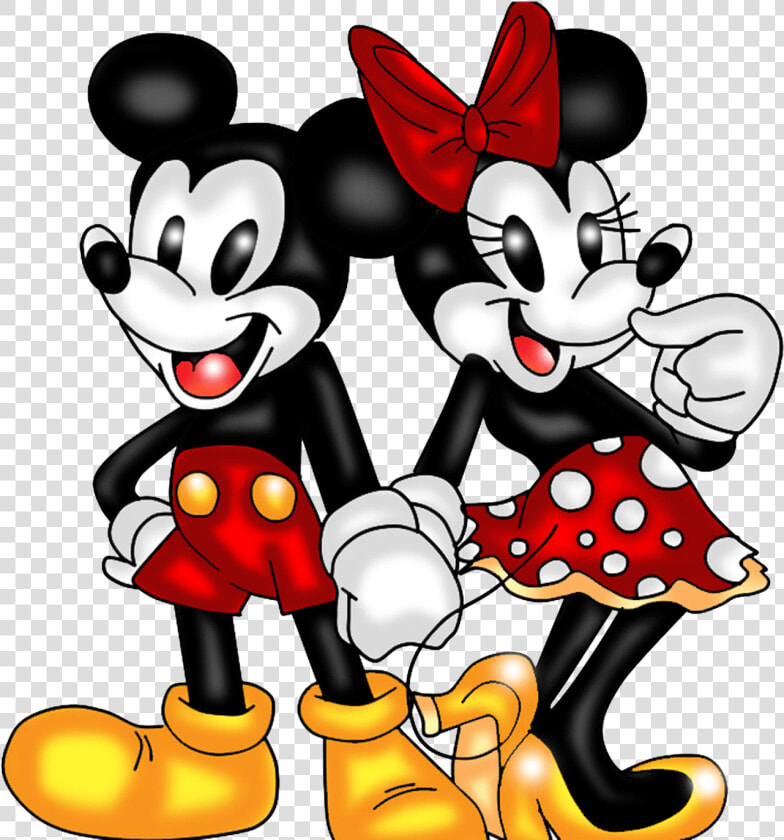 Mickey And Minnie Mouse Love Couple Wallpaper Hd   Mickey And Minnie Hd  HD Png DownloadTransparent PNG