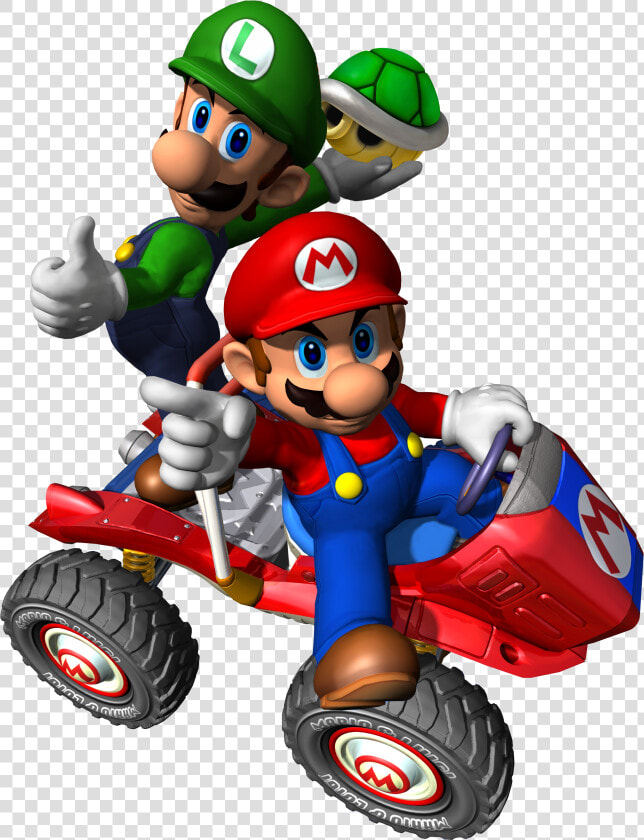 Mario And Luigi Png Transparent Image   Mario Kart Double Dash Para Wii  Png DownloadTransparent PNG