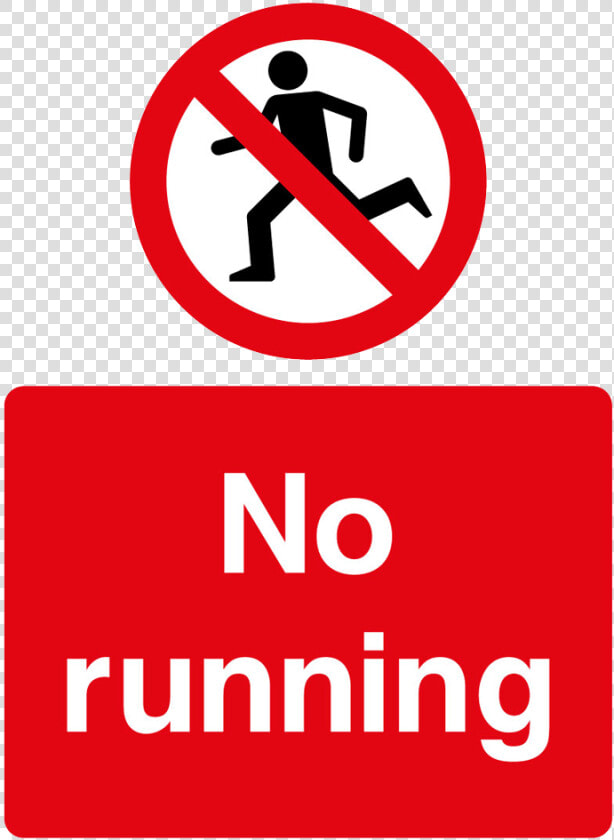 No Running Health And Safety Sign Transparent Image   Safety Signs At School  HD Png DownloadTransparent PNG