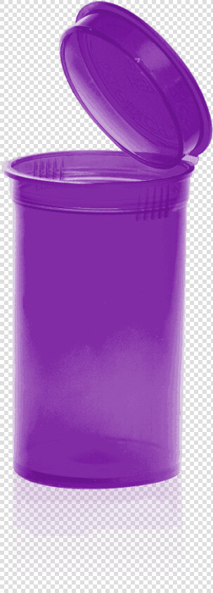 Translucent Purple 19 Dram Pop Top  Opaque Purple 19   Water Bottle  HD Png DownloadTransparent PNG