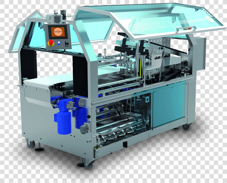 Pratika 56 Mpe Reverse Inox Automated Shrink Wrap Machine   Machine  HD Png DownloadTransparent PNG