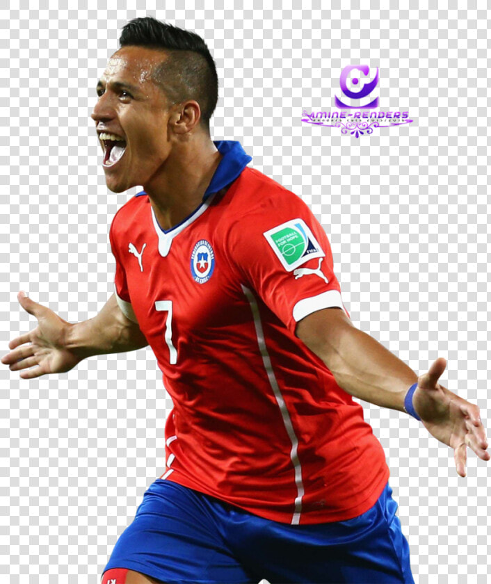 Alexis Sanchez Chile Png  Transparent PngTransparent PNG