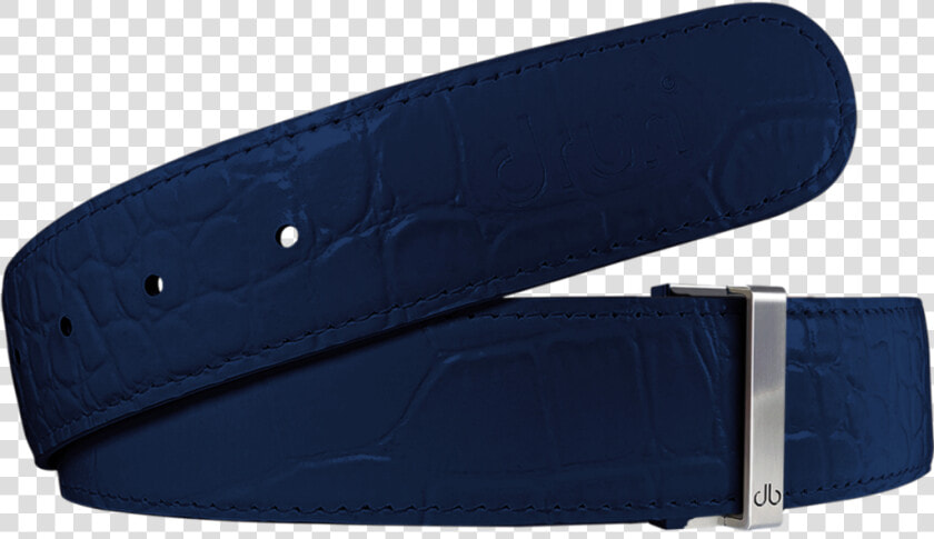 Blue Crocodile Textured Leather Belt   Belt  HD Png DownloadTransparent PNG