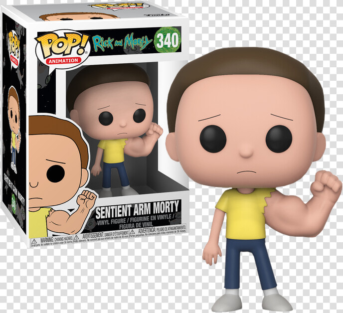 Funko Sentient Arm Morty  HD Png DownloadTransparent PNG