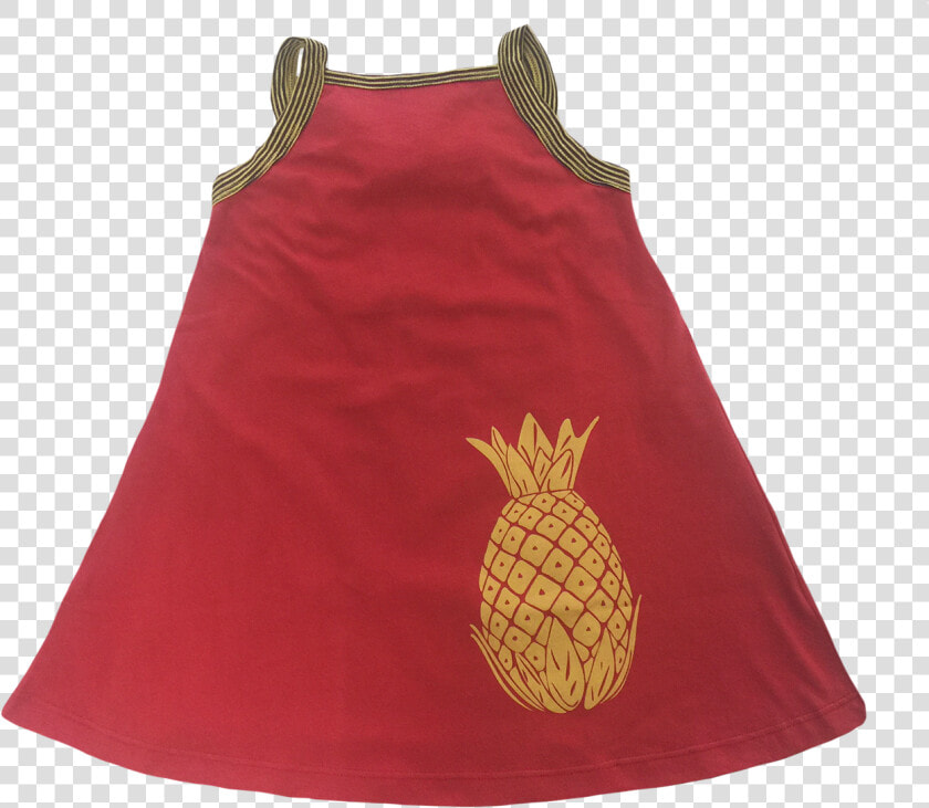 Red Pineapple Tank Dress   Pineapple  HD Png DownloadTransparent PNG