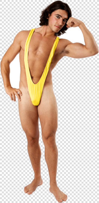 Yellow Bathing Suit Mens  HD Png DownloadTransparent PNG