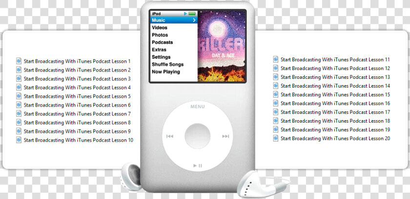 Ipod Classic 6th Generation Silver  HD Png DownloadTransparent PNG