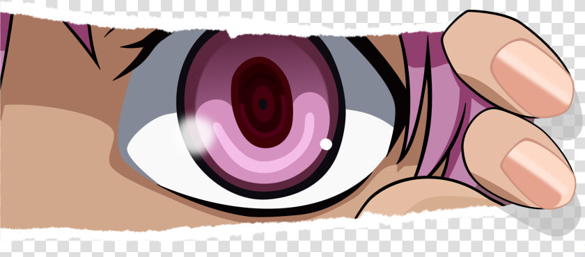 Transparent Mirai Nikki Png   Youtube Channel Art Anime  Png DownloadTransparent PNG