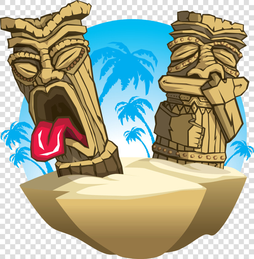 Hut Clipart Tiki Hut   Cartoon Tiki Hut Png  Transparent PngTransparent PNG