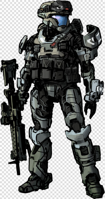 Halo Reach Concept Art   Png Download   Halo Reach Spartan Concept Art  Transparent PngTransparent PNG