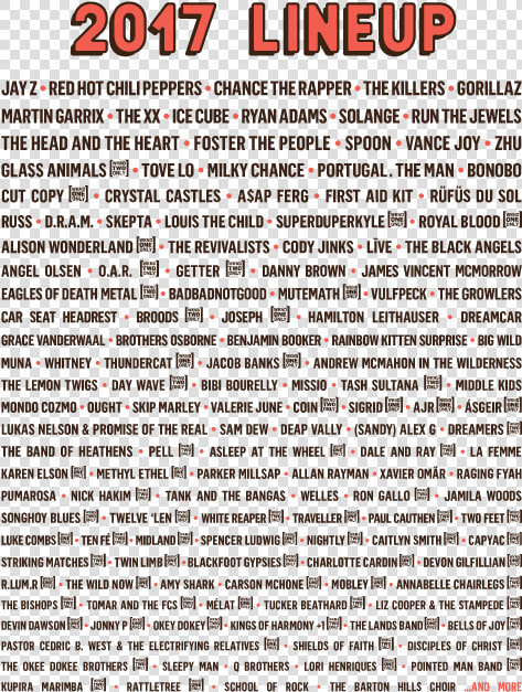 Acl Lineup 2019 Rumors  HD Png DownloadTransparent PNG