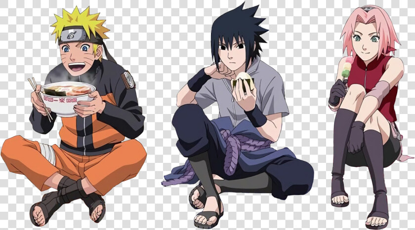 Naruto   Team 7   Naruto   Sasuke   Sakura   Sasuke  HD Png DownloadTransparent PNG