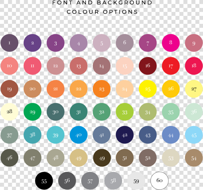 Foam Sign Colour Swatch Options 03 03   Color  HD Png DownloadTransparent PNG