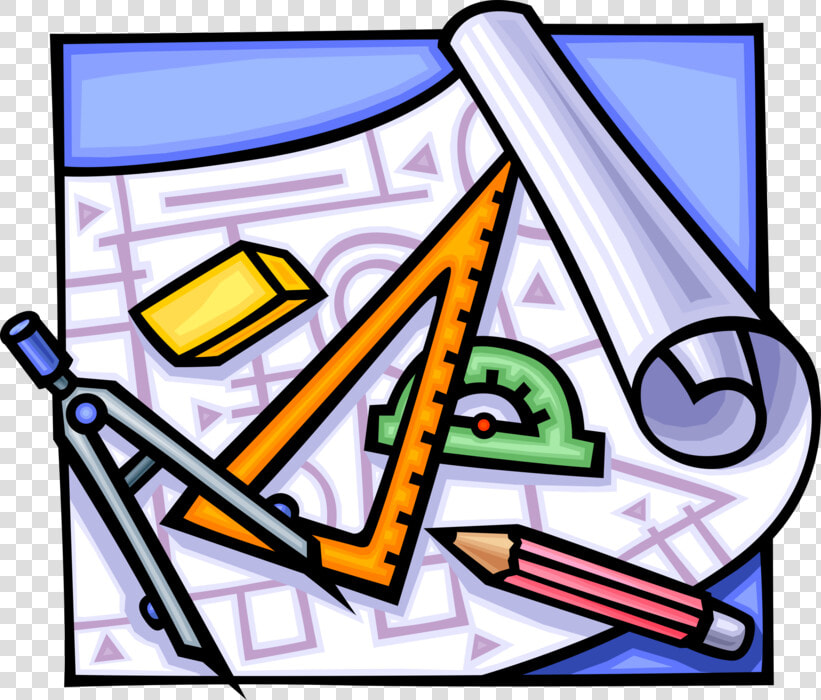 Drafting Tools Clipart  HD Png DownloadTransparent PNG