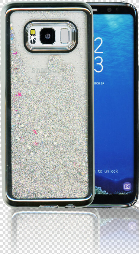 Samsung Galaxy S8 Mm Electroplated Water Glitter Case  HD Png DownloadTransparent PNG