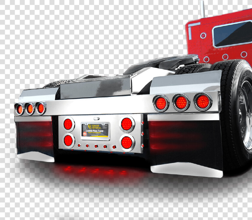 Kenworth W900 Rear Light Bar  HD Png DownloadTransparent PNG