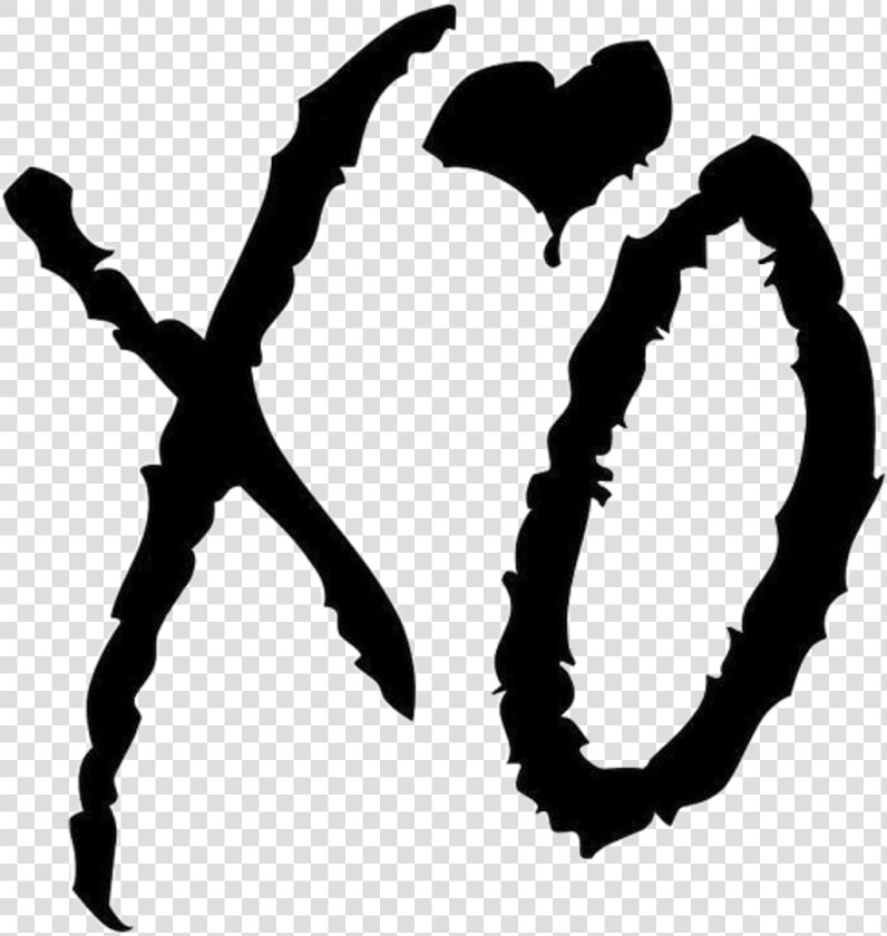 Xo Theweeknd Stickers Music Rap Ovoxo Logo Xotourlife   Xo The Weeknd Sticker  HD Png DownloadTransparent PNG