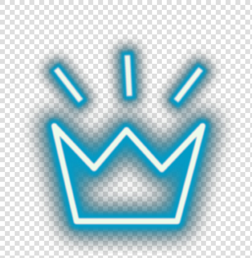 Transparent Neon Crown Png   Png Download   Neon Glowing Crown Png  Png DownloadTransparent PNG