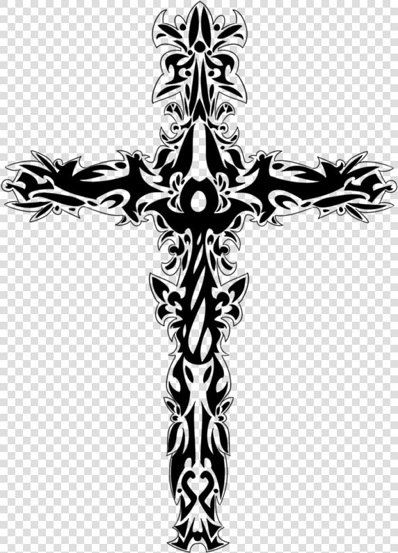 Tattoo Christian Cross Symbol   Upside Down Cross White Background  HD Png DownloadTransparent PNG