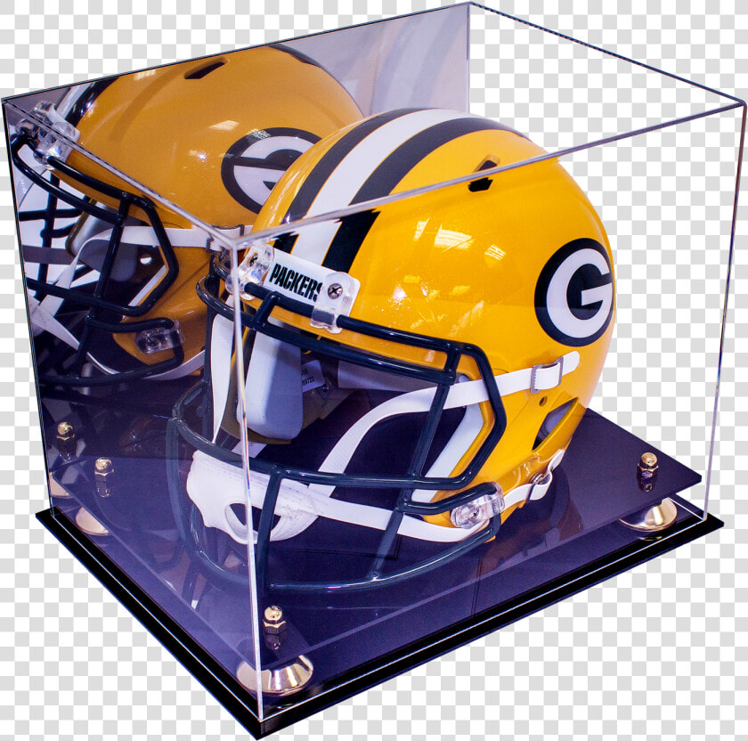 Full Size Football Helmet Display Case With Mirror   Display Case  HD Png DownloadTransparent PNG