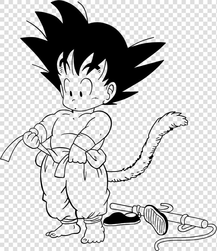 3a   Kid Goku   Dragonball   Dragon Ball Manga Png   Kid Goku Manga  Transparent PngTransparent PNG