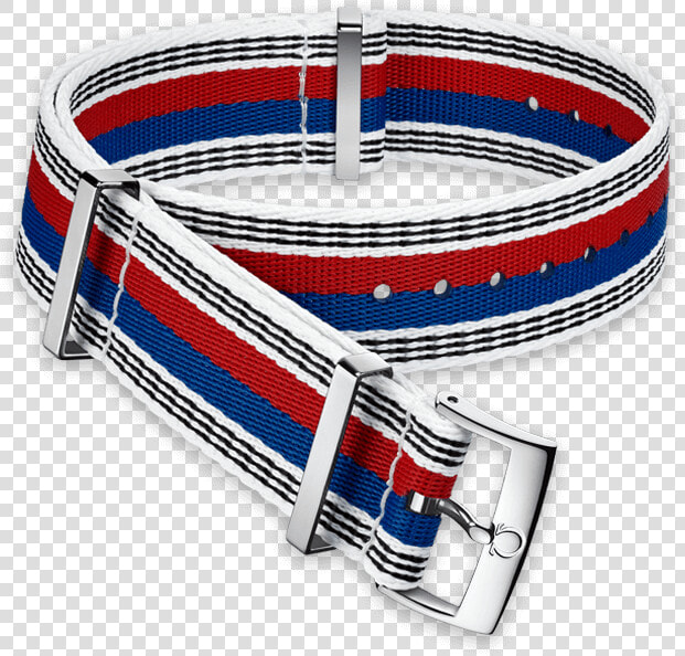 Black White Blue Nato Strap  HD Png DownloadTransparent PNG