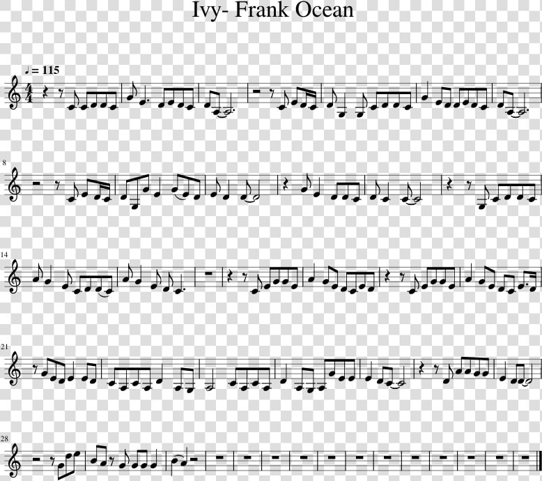 Havana Sheet Music Trumpet  HD Png DownloadTransparent PNG