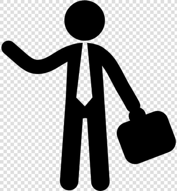 Businessperson Franchising Computer Icons Clip Art   Stick Figure Business Man  HD Png DownloadTransparent PNG