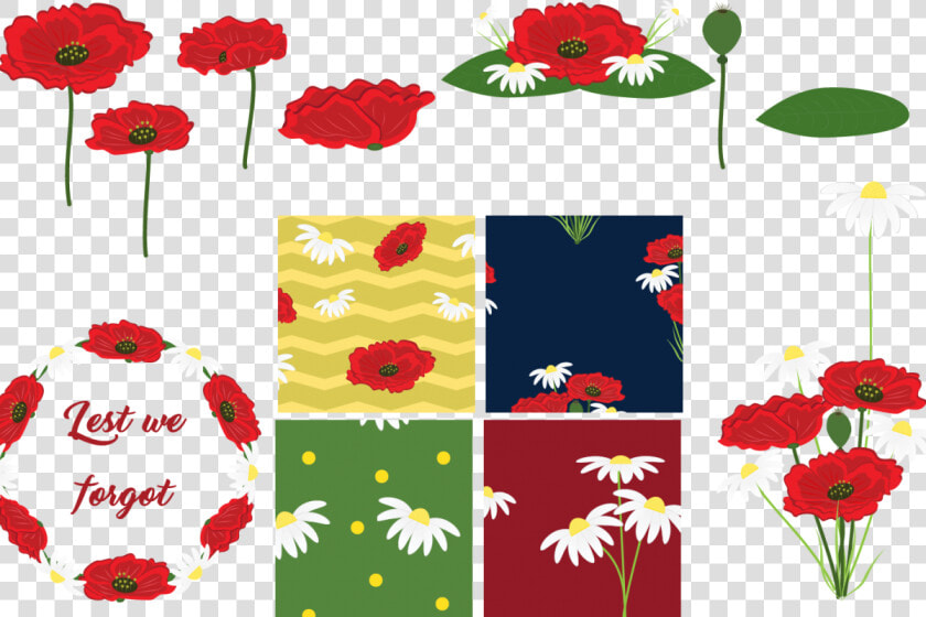 Poppies And Daisies Example Image   Poppy  HD Png DownloadTransparent PNG