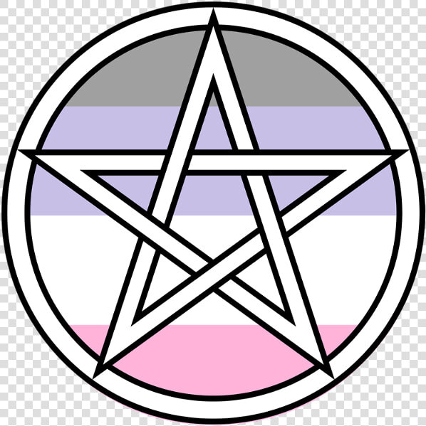  pentagram  pentacle  lgbt  asexual  aromantic  cupiosexual   Salem Witch Trials Symbols  HD Png DownloadTransparent PNG