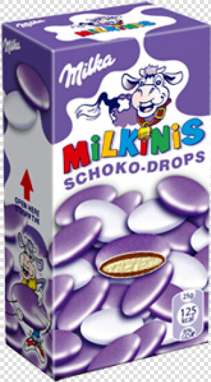 Milka Milkinis Schokodrops 42g  HD Png DownloadTransparent PNG