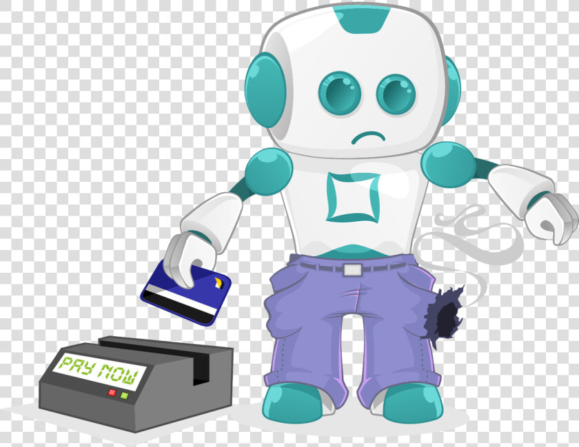 Damage Your Credit Score   Robot  HD Png DownloadTransparent PNG