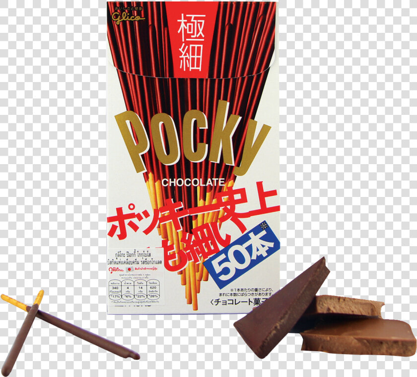 Pocky Extradünn Schokolade   Pocky Japones  HD Png DownloadTransparent PNG