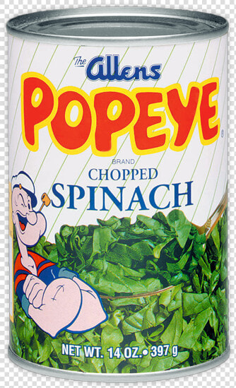 Chopped Spinach   Allens Popeye Spinach  HD Png DownloadTransparent PNG