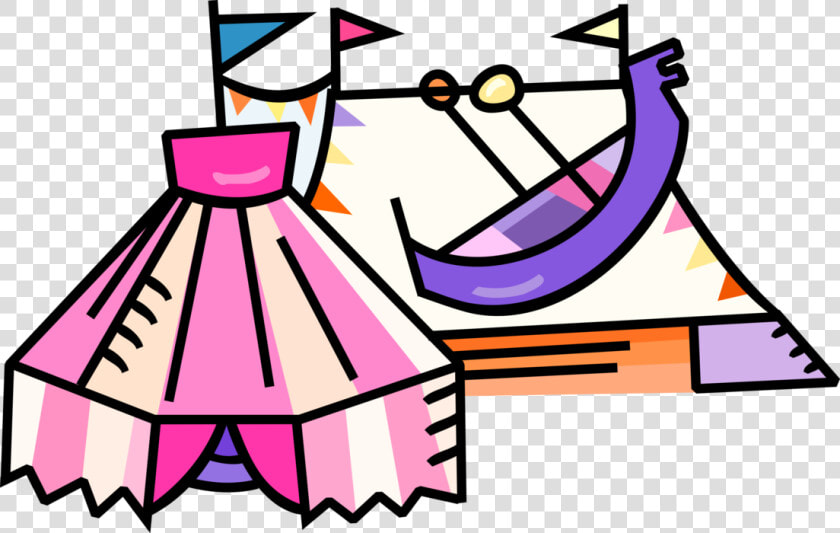 Vector Illustration Of Circus Tent Traditional Big  HD Png DownloadTransparent PNG