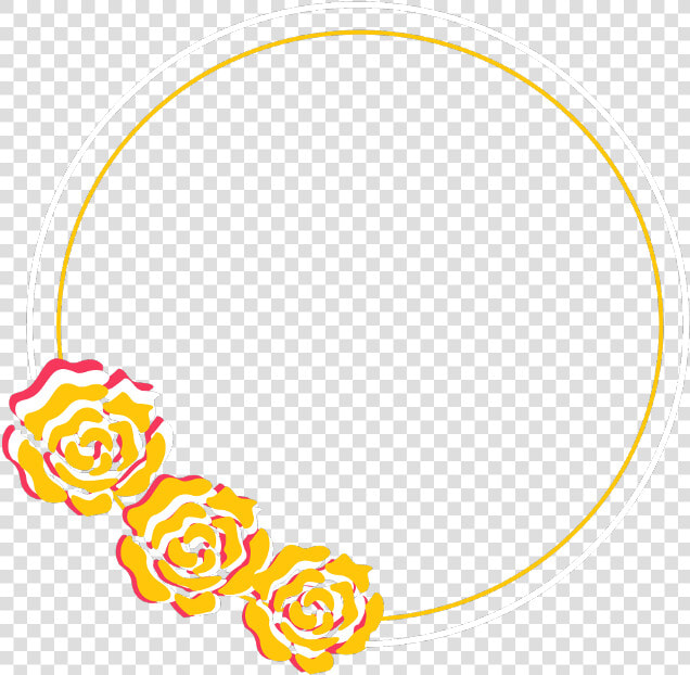  frameremix  framesticker  frame  flower  circle   Circle  HD Png DownloadTransparent PNG