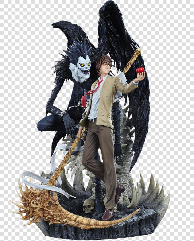 Oniri Creations Death Note Light  amp    Death Note Statue  HD Png DownloadTransparent PNG