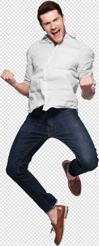 A Young Man Jumps Up With Both His Legs  His Hands   Young Man Jumping Png  Transparent PngTransparent PNG