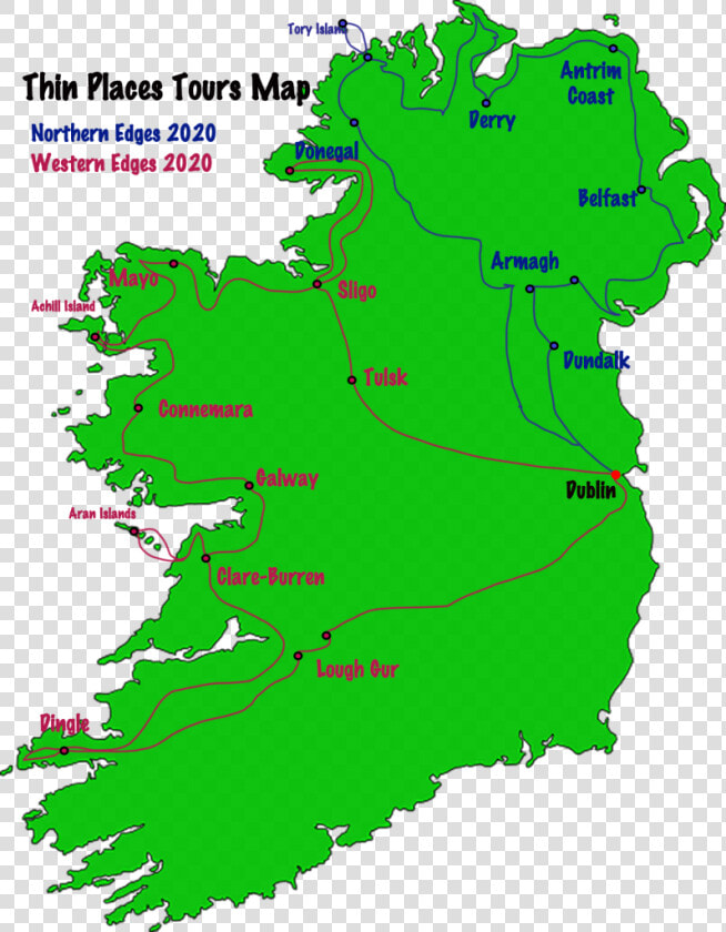 Diocese Of Ireland Map  HD Png DownloadTransparent PNG