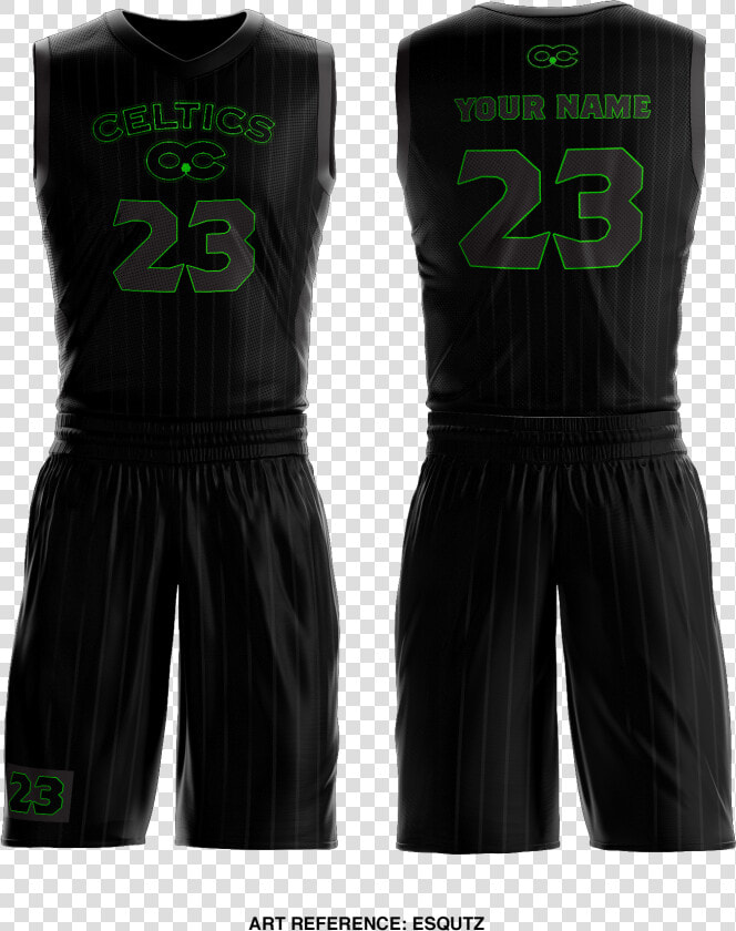 Ohio Celtics Basketball Uniform   Pocket  HD Png DownloadTransparent PNG