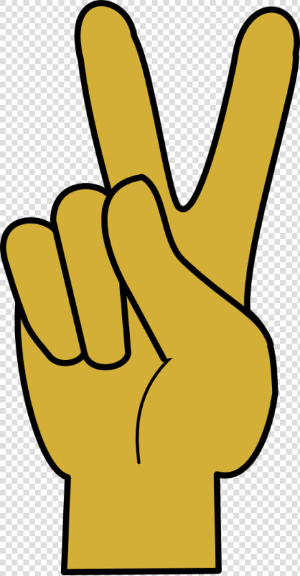 Peace Symbols   Finger Peace Sign Clip Art  HD Png DownloadTransparent PNG