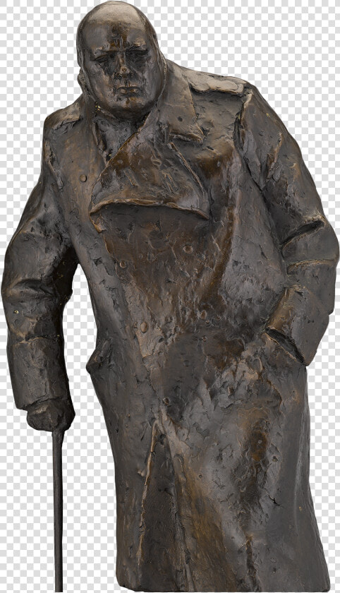 Sir Winston Churchill By Ivor Roberts jones   Statue  HD Png DownloadTransparent PNG