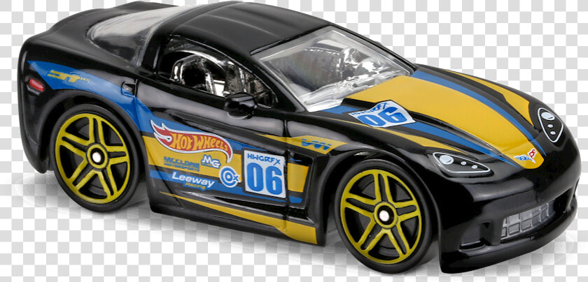 C6 Corvette   Hot Wheels C6 Corvette Tooned  HD Png DownloadTransparent PNG