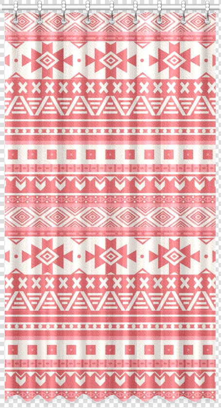 Fancy Tribal Border Pattern 08 Red Window Curtain   Beach Towel  HD Png DownloadTransparent PNG